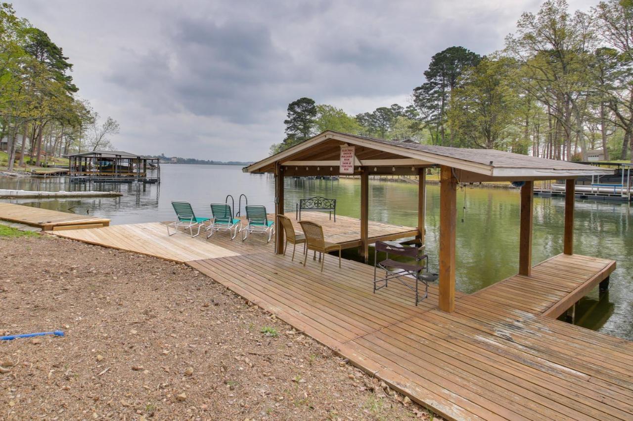 Cozy Lake Cabin With Dock In Hot Springs Natl Park Villa Lake Hamilton Екстериор снимка