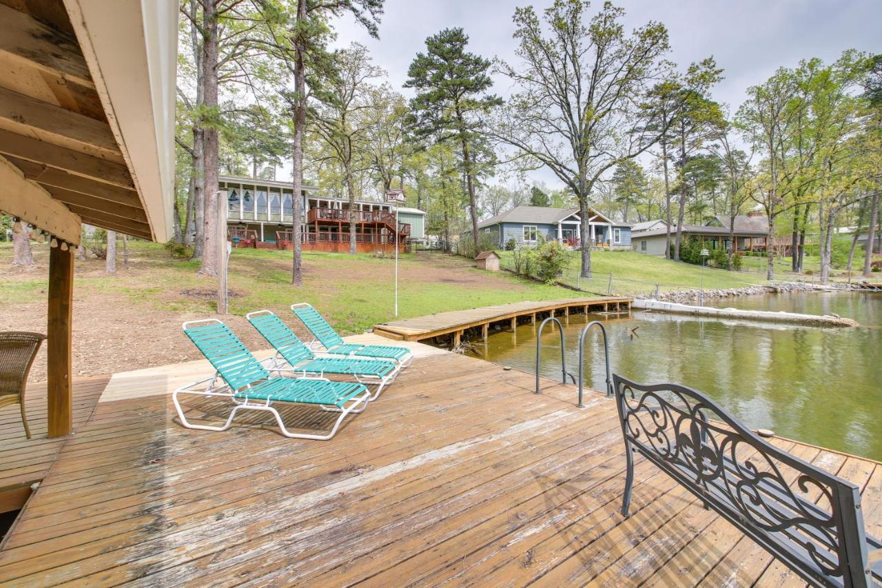 Cozy Lake Cabin With Dock In Hot Springs Natl Park Villa Lake Hamilton Екстериор снимка